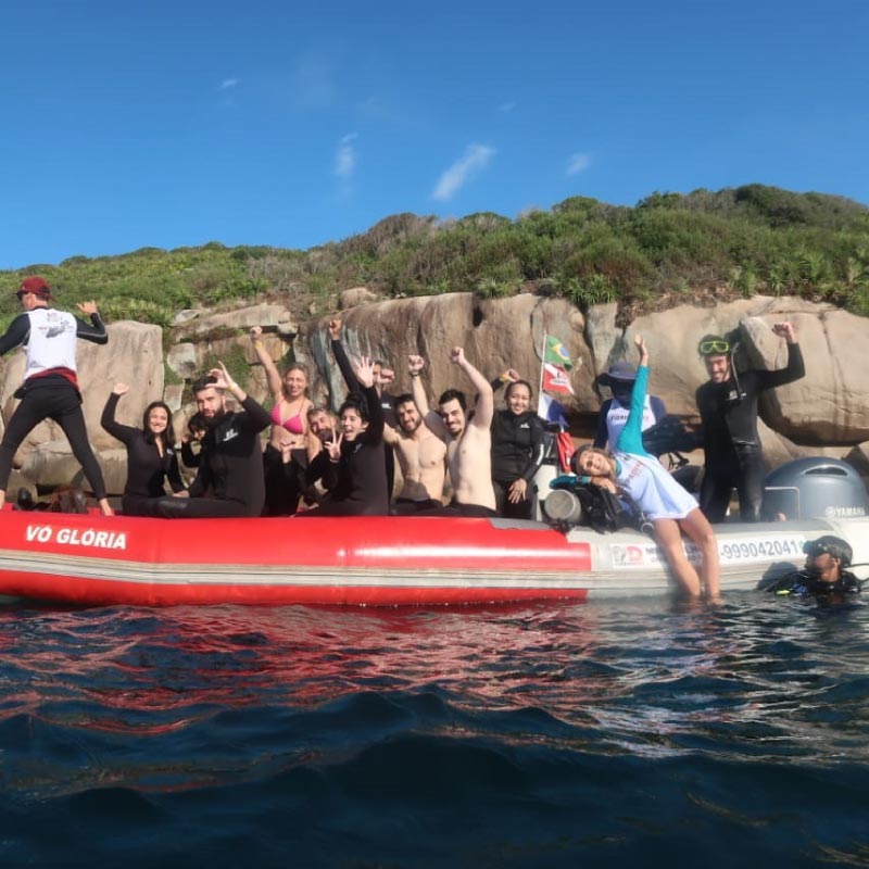 Mergulho com Cilindro na Ilha do Xavier