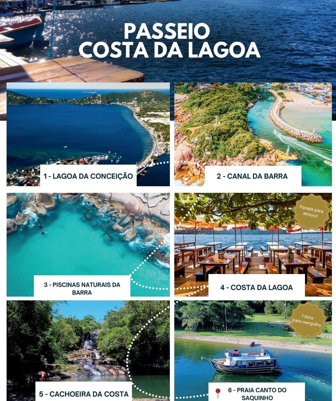 Passeio Costa da Lagoa - Lagoa da Conceição - Imagem 3